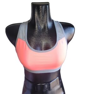 Danskin Pink and Grey Sports Bra L